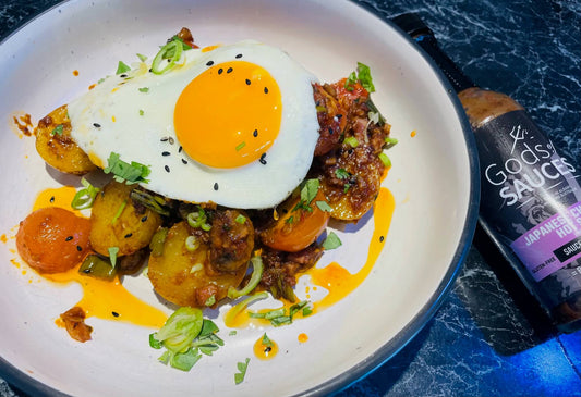 Japanese Cherry BBQ Sauce Hash