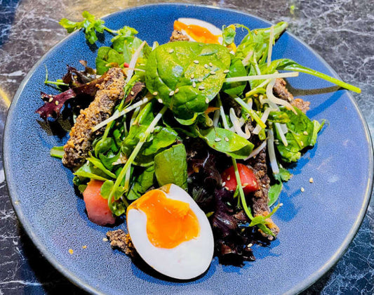 Crispy Beef Thai Salad with Watermelon