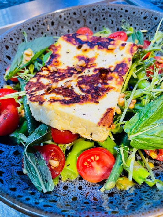 Halloumi Salad with Demeter