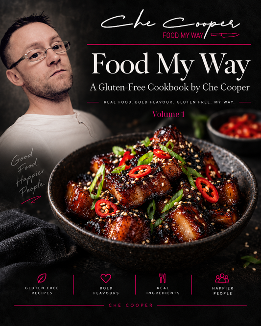 Che Cooper — Food My Way: Volume 1 | Gluten-Free E-Book A$7.95